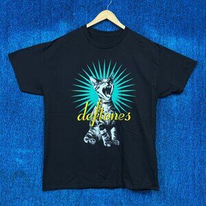 Deftones Self Titled Album Nu Metal Band Graphic T-Shirt Size Extra Large